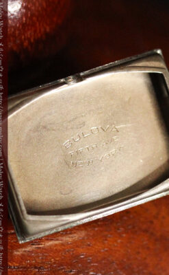 ブローバ女性用の1939年製アンティーク腕時計-W1445-15