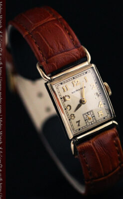 ハミルトンの縦長のアンティーク腕時計-W1449-12