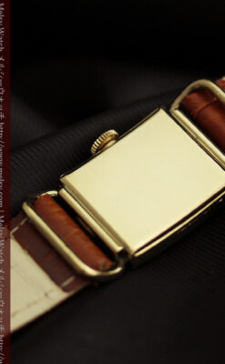 ハミルトンの縦長のアンティーク腕時計-W1449-13