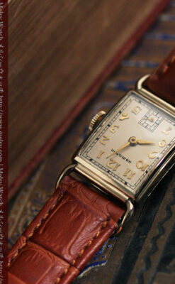 ハミルトンの縦長のアンティーク腕時計-W1449-2