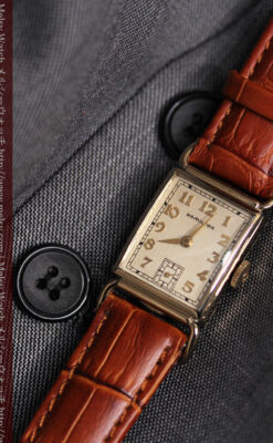 ハミルトンの縦長のアンティーク腕時計-W1449-5