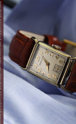 ハミルトンの縦長のアンティーク腕時計-W1449-7