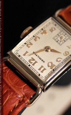 ハミルトンの縦長のアンティーク腕時計-W1449-9