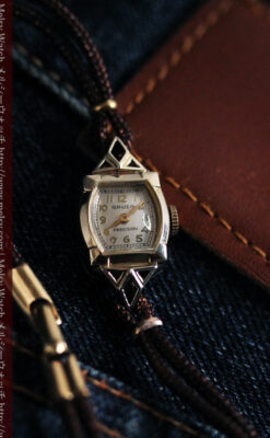 グリュエンの女性用腕時計トライアングル-W1450-1