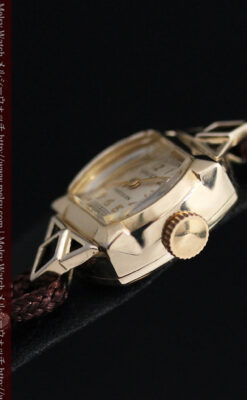 グリュエンの女性用腕時計トライアングル-W1450-11