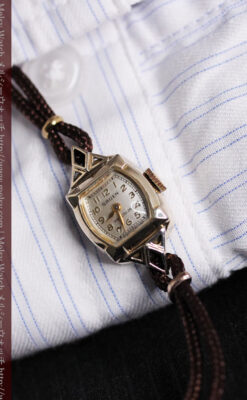グリュエンの女性用腕時計トライアングル-W1450-3