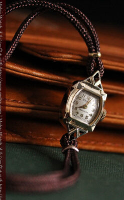 グリュエンの女性用腕時計トライアングル-W1450-4