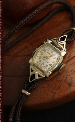 グリュエンの女性用腕時計トライアングル-W1450-7