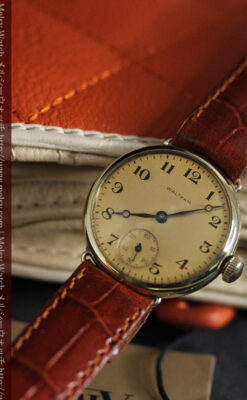 ウォルサムのシンプルな女性用アンティーク腕時計-W1451-5