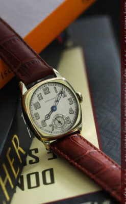 ロンジンのカジュアルなアンティーク腕時計-W1452-2