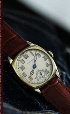 ロンジンのカジュアルなアンティーク腕時計-W1452-3