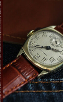 ロンジンのカジュアルなアンティーク腕時計-W1452-4