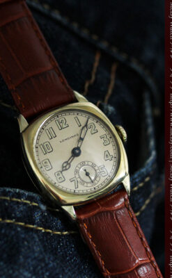 ロンジンのカジュアルなアンティーク腕時計-W1452-5