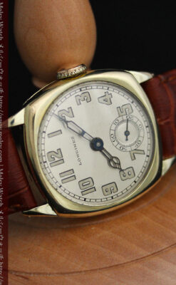 ロンジンのカジュアルなアンティーク腕時計-W1452-9