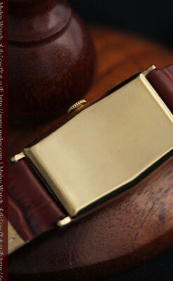 ロンジンの縦長のアンティーク腕時計-W1453-14