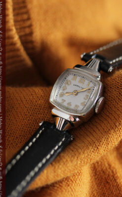 ハミルトン1940年頃の婦人物アンティーク腕時計-W1456-1
