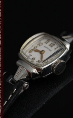 ハミルトン1940年頃の婦人物アンティーク腕時計-W1456-8