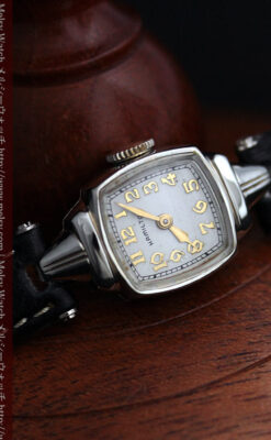 ハミルトン1940年頃の婦人物アンティーク腕時計-W1456-9