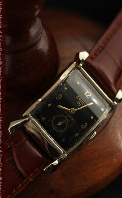 グリュエンの渋さの光るアンティーク腕時計-W1457-10