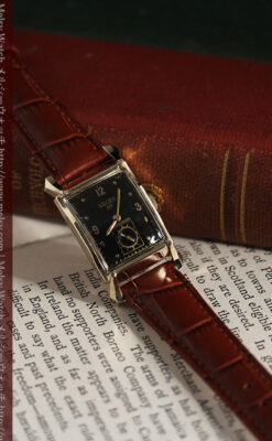 グリュエンの渋さの光るアンティーク腕時計-W1457-11