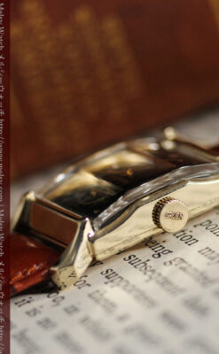 グリュエンの渋さの光るアンティーク腕時計-W1457-12