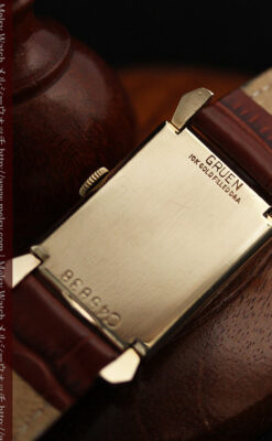 グリュエンの渋さの光るアンティーク腕時計-W1457-13