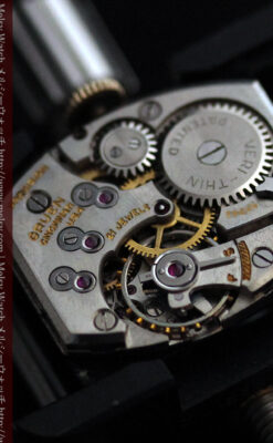 グリュエンの渋さの光るアンティーク腕時計-W1457-15