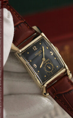 グリュエンの渋さの光るアンティーク腕時計-W1457-4