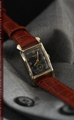 グリュエンの渋さの光るアンティーク腕時計-W1457-6