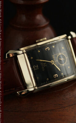 グリュエンの渋さの光るアンティーク腕時計-W1457-9