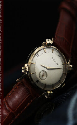 ブローバ1951年製のアンティーク腕時計-W1458-2