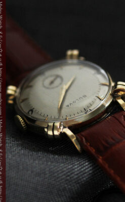 ブローバ1951年製のアンティーク腕時計-W1458-8