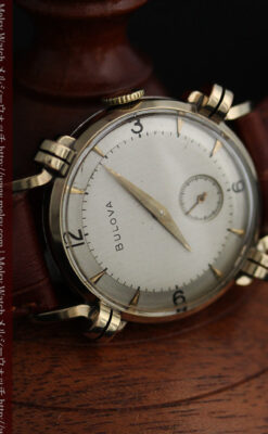 ブローバ1951年製のアンティーク腕時計-W1458-9