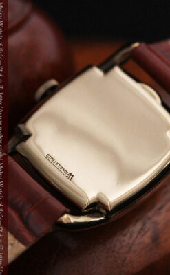 ハミルトンの曲線の綺麗な1940年頃のアンティーク腕時計-W1460-12