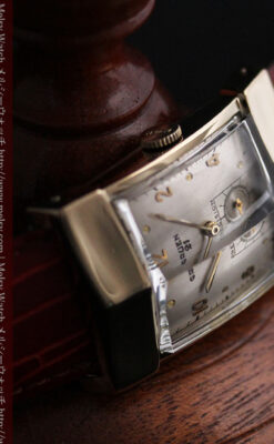 グリュエン騎士の兜のようなアンティーク腕時計-W1461-14