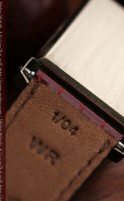 グリュエン騎士の兜のようなアンティーク腕時計-W1461-15