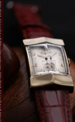 グリュエン騎士の兜のようなアンティーク腕時計-W1461-4