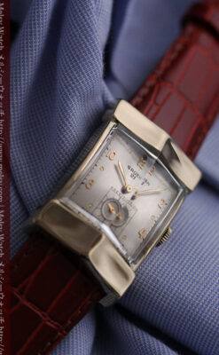 グリュエン騎士の兜のようなアンティーク腕時計-W1461-5