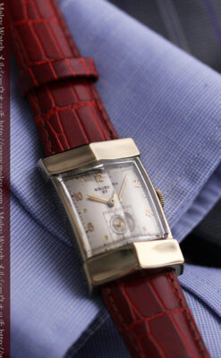 グリュエン騎士の兜のようなアンティーク腕時計-W1461-6