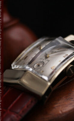 グリュエン騎士の兜のようなアンティーク腕時計-W1461-8