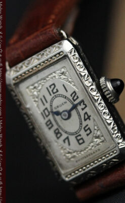 個性の光るグリュエン 女性用アンティーク腕時計【1920年頃】-W1464-6