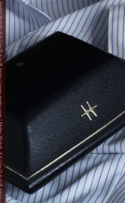 ハミルトンの上品な姿の女性用金無垢腕時計 【1960年頃】-W1469-14