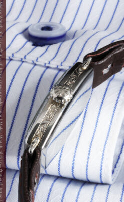 上品さが光る美しいハミルトンの金無垢アンティーク腕時計【1930年頃】箱付き-W1470-8