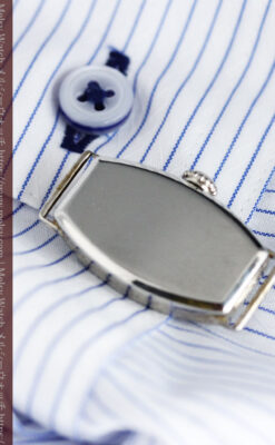 上品さが光る美しいハミルトンの金無垢アンティーク腕時計【1930年頃】箱付き-W1470-9