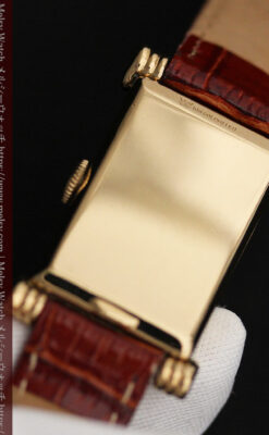 グリュエンの上品さと風格を備えるアンティーク腕時計【1940年頃】-W1471-14