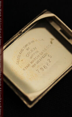 グリュエンの上品さと風格を備えるアンティーク腕時計【1940年頃】-W1471-15