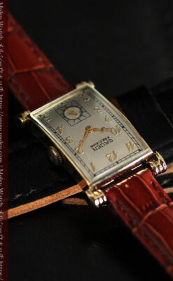 グリュエンの上品さと風格を備えるアンティーク腕時計【1940年頃】-W1471-3