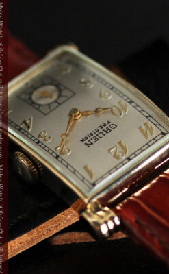 グリュエンの上品さと風格を備えるアンティーク腕時計【1940年頃】-W1471-4