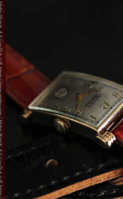 グリュエンの上品さと風格を備えるアンティーク腕時計【1940年頃】-W1471-5