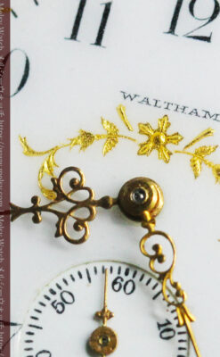 ウォルサムのアンティーク腕時計 深みのある美しさ 【1908年製】-W1476-1